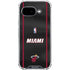 NBA Miami Heat Jersey Google Pixel 9a Clear Case